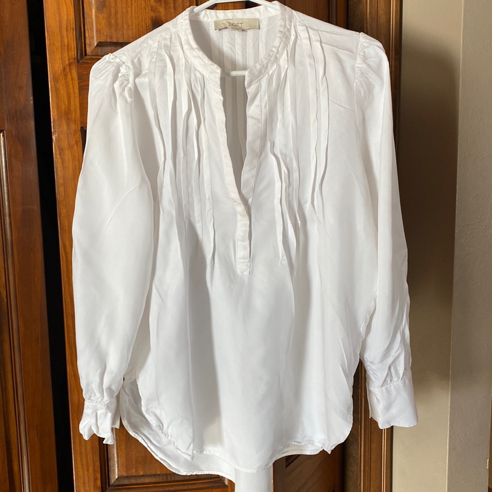 Women’s white blouse